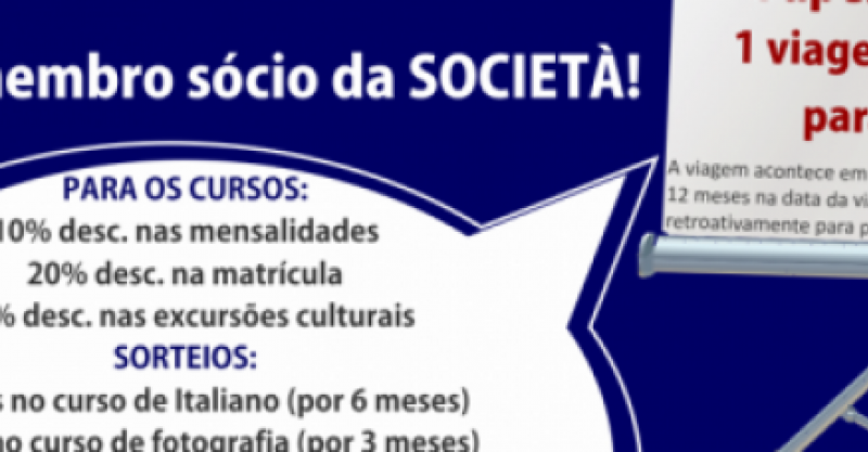 Seja Sócio da Societá