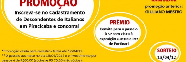 Nova promoção da Societá