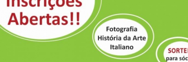 Inscrições abertas